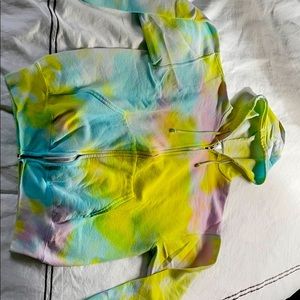 Oversized tie dye sweatshirt